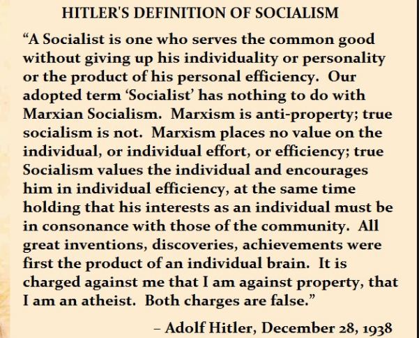 HITLER-SOCIALISM